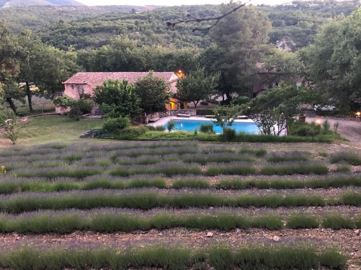 Saint-Martin-de-Castillon Hotel Lou Caleu Restaurant Le Rocher Des Abeilles מראה חיצוני תמונה