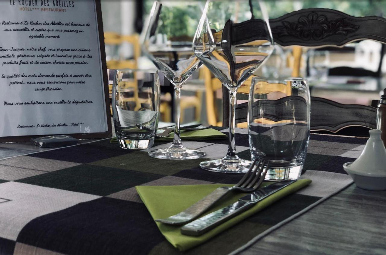 Saint-Martin-de-Castillon Hotel Lou Caleu Restaurant Le Rocher Des Abeilles מראה חיצוני תמונה
