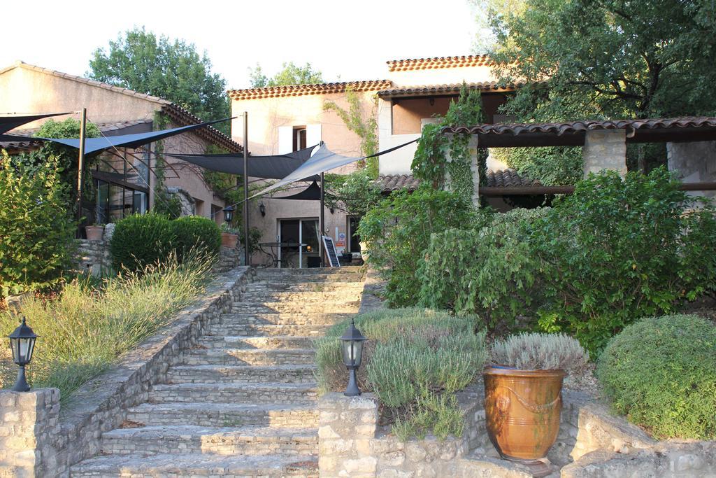 Saint-Martin-de-Castillon Hotel Lou Caleu Restaurant Le Rocher Des Abeilles מראה חיצוני תמונה